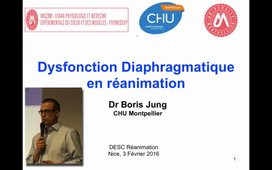 Dysfonction diaphragmatique en réanimation