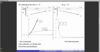 Fonctions puissances réelles et fonctions exponentielles de base a