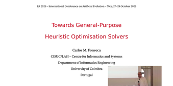 Towards General Purpose Heuristic Optimisation Solvers