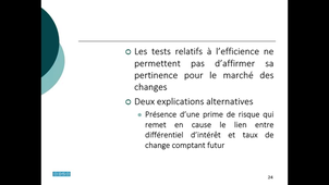 CA L3 - EMI - 35 Chap 2 Microéconomie des taux de change - Efficience du marché des changes 2.mp4