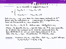 Sous-Espaces Vectoriels  : Equations d'un sous-espave vectoriel relativement à une base