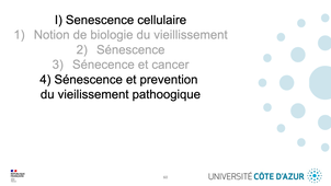 GILSON - Biologie cellulaire - Partie I - Senescence - 4/4