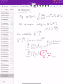 L2 Géométrie 2D — TD 2 Exercice 7