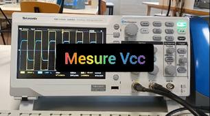 TP2 : réglages oscilloscope et mesure Vcc