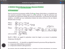 Séance 2.1 Espérance mathématique de MA(q)