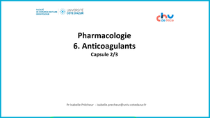 20261019 PHARMACO 6 Anticoagulants 2 sur 3