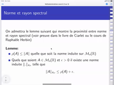 Cours 2 du cours sur la résolution numérique des systèmes d'équations linéaires et non linéaires