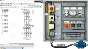 schéma électrique départ moteur