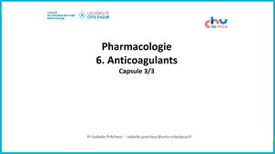 20261019 PHARMACO 6 Anticoagulants 3 sur 3