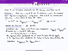 Sous-Espaces Vectoriels  : Alogorithme et équations d'un sous-espace vectoriel