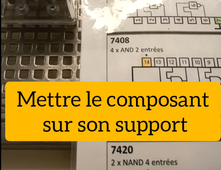 EN-TP1 : mise en place du composant sur son support