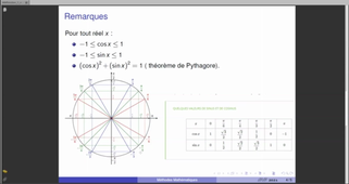 Rappels sur les fonctions trigonométriques