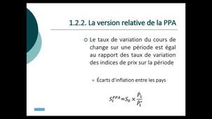 CA L3 - EMI - 28 Chap 2 Taux de change_Parité des pouvoirs d'achat_Versions absolue et relative.mp4