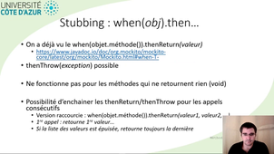 retours sur les tests et les mocks