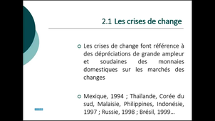 CA L3 - EMI - 43 Chapitre 3 Section 2_ Integration financiere et crises des changes - Introduction.mp4