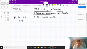 Fondements mathématiques 1 Amphi 3.3 Limites de fonctions monotones