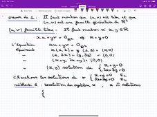 F2 Exercice Espaces Vectoriels  Une base des couples de  réels