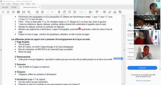 Rédaction de rapports Xavier Fernandez