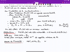 Matrices : Matrices Carrées