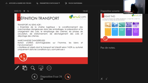 La règlementation du transport des matières dangereuses - L. Cauro 2 mars 2021 après-midi