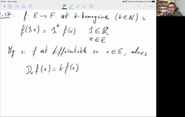 Exercice 2.17 Calcul Différentiel