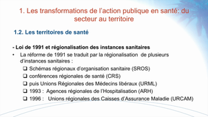 Santé Publique et Territoire