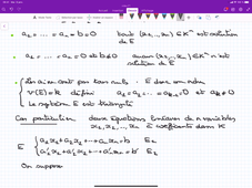 Systèmes d'Equations Linéaires :  algorithme de triangulation de Gauss