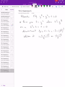 L2 Géométrie 2D — TD 2 Exercice 5