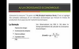 Séance n°1 Les Cycles Economiques