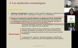 Formulation d'arôme MA Contamin 12/02/21