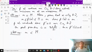 Fondements mathématiques 1 Amphi 5.2 énoncé et démonstration du théorème des accroissements finis