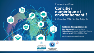 Journée scientifique DS4H - Concilier numérique et environnement ? - Table ronde