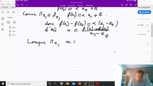 Fondements mathématiques 1 Amphi 4.2 Tangente et premières propriétés de la dérivation