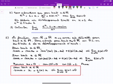 Exercice Développement Limité  Définition