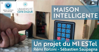 Maison intelligente - Projet du Master EEA, parcours Electronique, Systèmes de télécommunications