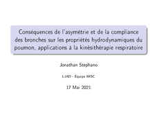 Soutenance Jonathan Stephano