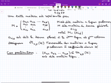 Matrices : Définitions