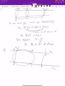 L2 Géométrie 2D — Exercice 5 du TD6