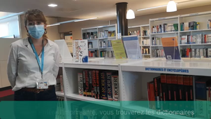 Visite virtuelle : Présentation des collections et des services documentaires du Learning Centre