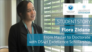 Student Story: Flora Zidane, from tutorship to doctorate with DS4H excellence scholarship