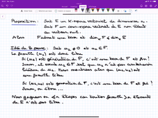 Sous-Espaces Vectoriels  : Dimension