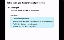 6.3 Stratégie - Etude type rétrospective.mov