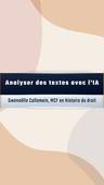 Analyser des textes avec l'IA
