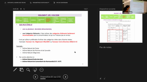 Réglementation des arômes alimentaires - L. Bourget 22/03/21 Apres midi